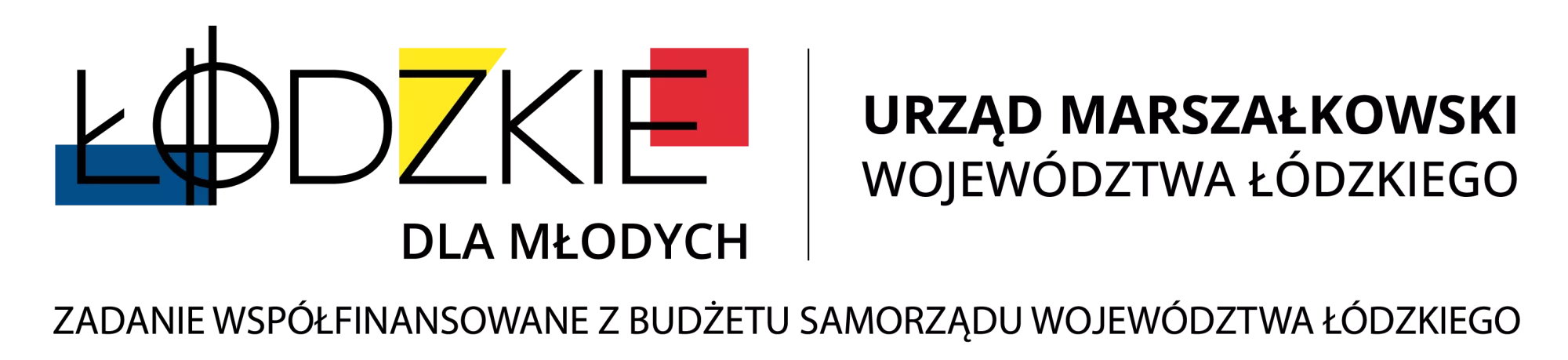 Logo Łódzkie dla młodych.